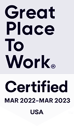Great place to work certified logo.