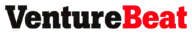 The image shows the VentureBeat logo with "Venture" in black text and "Beat" in red text on a transparent background.